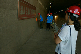 济南市内隧道主体检测