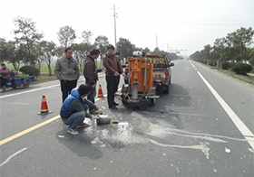 济南市政道路基桩取芯检验